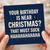 Rude Birthday Card for Someone Born Near Christmas - 'Your Birthday Is Near Christmas? That Must Suck' - Funny Humour Greeting for Friend, Family or Colleague - A5 Card with Envelope