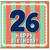 26th Birthday Card