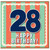 28th Birthday Card, Happy Birthday Card for 28 Year Old