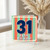 31st Birthday Card, Happy Birthday Card