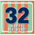 32nd Birthday Card