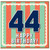 44th Birthday Card, Happy Birthday Card for 44 Year Old