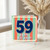 59th Birthday Card, Happy Birthday Card