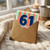 61st Birthday Card, Happy Birthday Card for 61 Year Old
