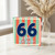 66th Birthday Card, Happy Birthday Card