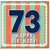 73rd Birthday Card, Happy 73 Birthday Card