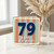 79th Birthday Card, Happy Birthday Card for Him or Her