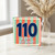 110th Birthday Card, Happy Birthday Card