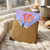 10th Birthday Card, Colourful Candles, Fireworks and Stars Design
