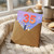 35th Birthday Card, Colourful Candles and Fireworks Design