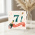 7th Birthday Card, Festive Champagne and Confetti Celebration Card