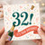 32nd Birthday Card, Champagne Celebration Card