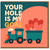 Rude Valentine’s Card - 'Your Hole Is My Goal' Funny Adult Humour Train Hearts Design - Naughty Love/Anniversary Card for Partner, Boyfriend, Girlfriend, Husband or Wife - Blank Inside