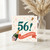 56th Birthday Card, Colourful Champagne Celebration Card