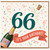66th Birthday Card, It's Your Birthday Celebration Card