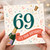 69th Birthday Card, It's Your Birthday Champagne Celebration Card