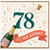 78th Birthday Card, It's Your Birthday Celebration Card