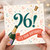96th Birthday Card, It's Your Birthday Champagne Celebration Card