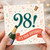 98th Birthday Card, It’s Your Birthday Champagne Celebration Card