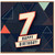 7th Birthday Card, Happy Birthday Geometric Number 7 Card
