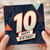 10th Birthday Card, Happy Birthday Card for Ten Year Old