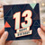 13th Birthday Card, Happy Birthday Age 13 Card