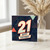 21st Birthday Card, Modern Geometric Happy Birthday Card