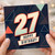 27th Birthday Card, Happy Birthday Card for 27 Year Old