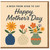 Mother's Day Card - A Wish From Afar to Say Happy Mother's Day, Floral Vases Design, Long-Distance Greeting for Mum