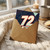 72nd Birthday Card, Happy Birthday 72 Card