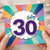 30th Birthday Card, Today Design