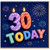 30th Birthday Card, 30 Today Birthday Card