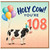 108th Birthday Card, Holy Cow You're 108 Funny Cow Birthday Card