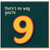 9th Birthday Card, There's No Way You're 9 Funny Age 9 Birthday Card