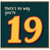 19th Birthday Card