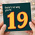19th Birthday Card