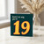 19th Birthday Card