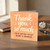 Thank You Card for Nanny & Grandad - For My Birthday Present - From Your Grandchild - Grandparents Thank You Greeting Card with Envelope