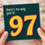 97th Birthday Card, There's No Way You're 97 Funny Age Card