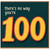 100th Birthday Card, There's No Way You're 100 Funny Birthday Card