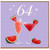 64th Birthday Card, Funny Fruit Cocktail Birthday Card