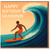 Grandson Birthday Card - Surfing Wave Design - Happy Birthday Grandson - Cool Surfer Illustration Card for Boys and Teens