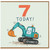 7th Birthday Card, Fun Digger Construction Card