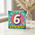 6th Birthday Card, 6 & The Boss Comic Style Card