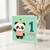 1st Birthday Card, Cute Panda 1 Today Card