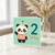 2nd Birthday Card, Cute Panda 2 Today Card