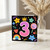 3rd Birthday Card, Cute Stars and Rainbow Design
