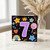 7th Birthday Card, Cute Stars and Rainbow Design