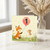 1st Birthday Card, Cute Fox and Mouse Balloon Card