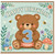 3rd Birthday Card, Cute Teddy Bear Happy Birthday Card